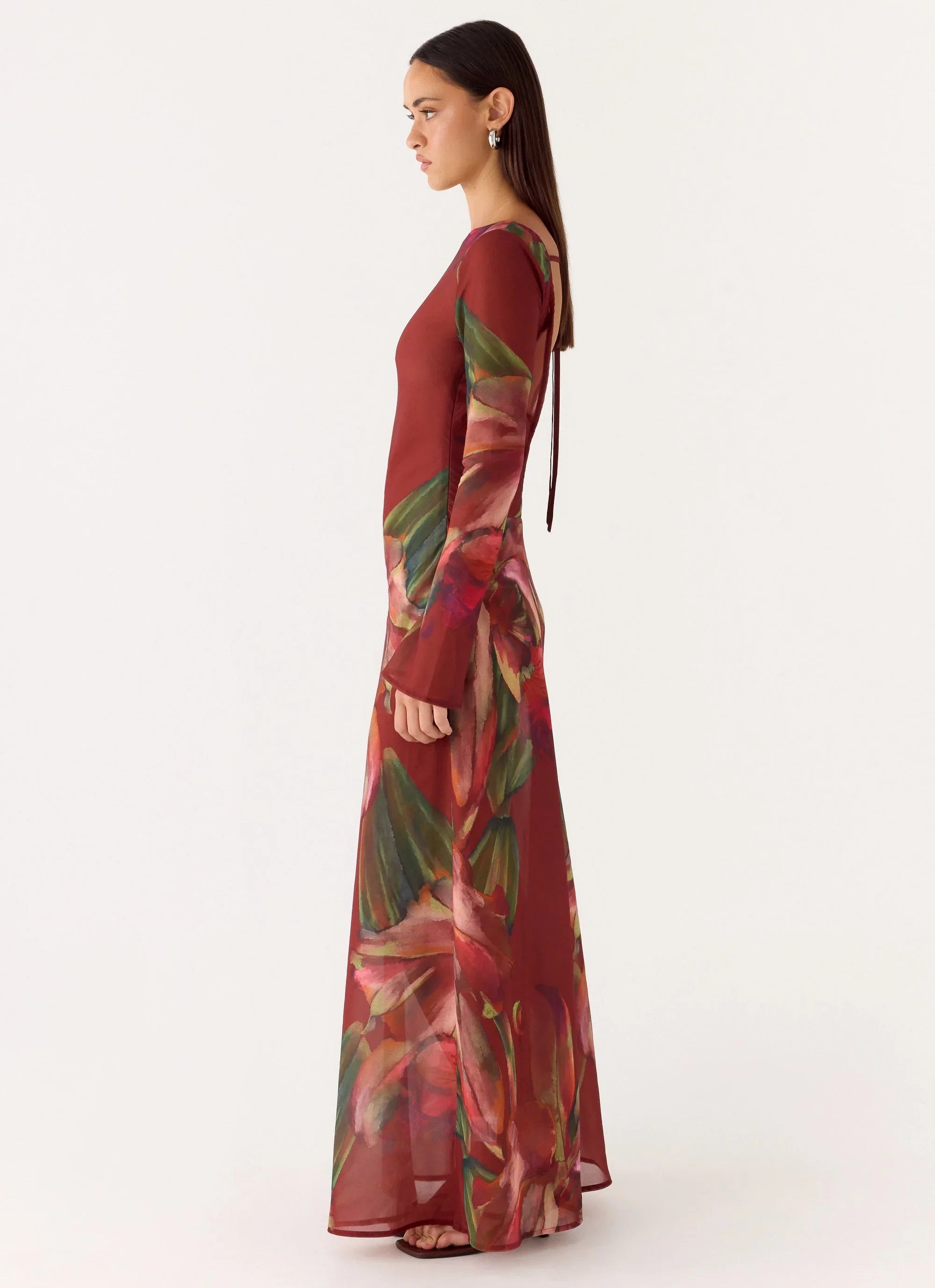 Charmayne Chiffon Maxi Dress Cuba Cuba