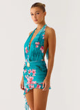 Samar Mini Dress Petal Reef