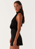 Camera Shy Mini Dress Black