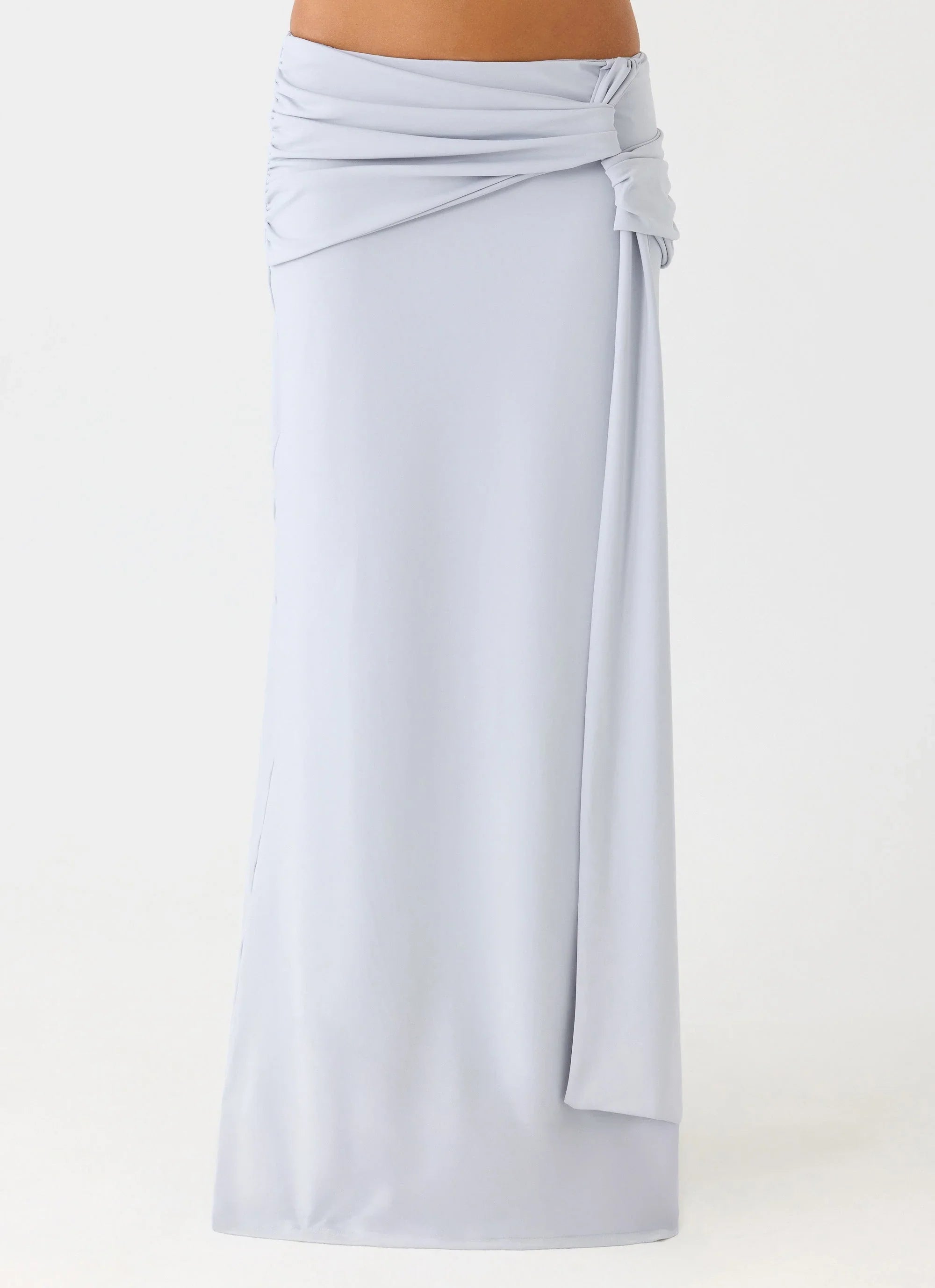 Romana Maxi Skirt Misty Blue