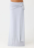 Romana Maxi Skirt Misty Blue