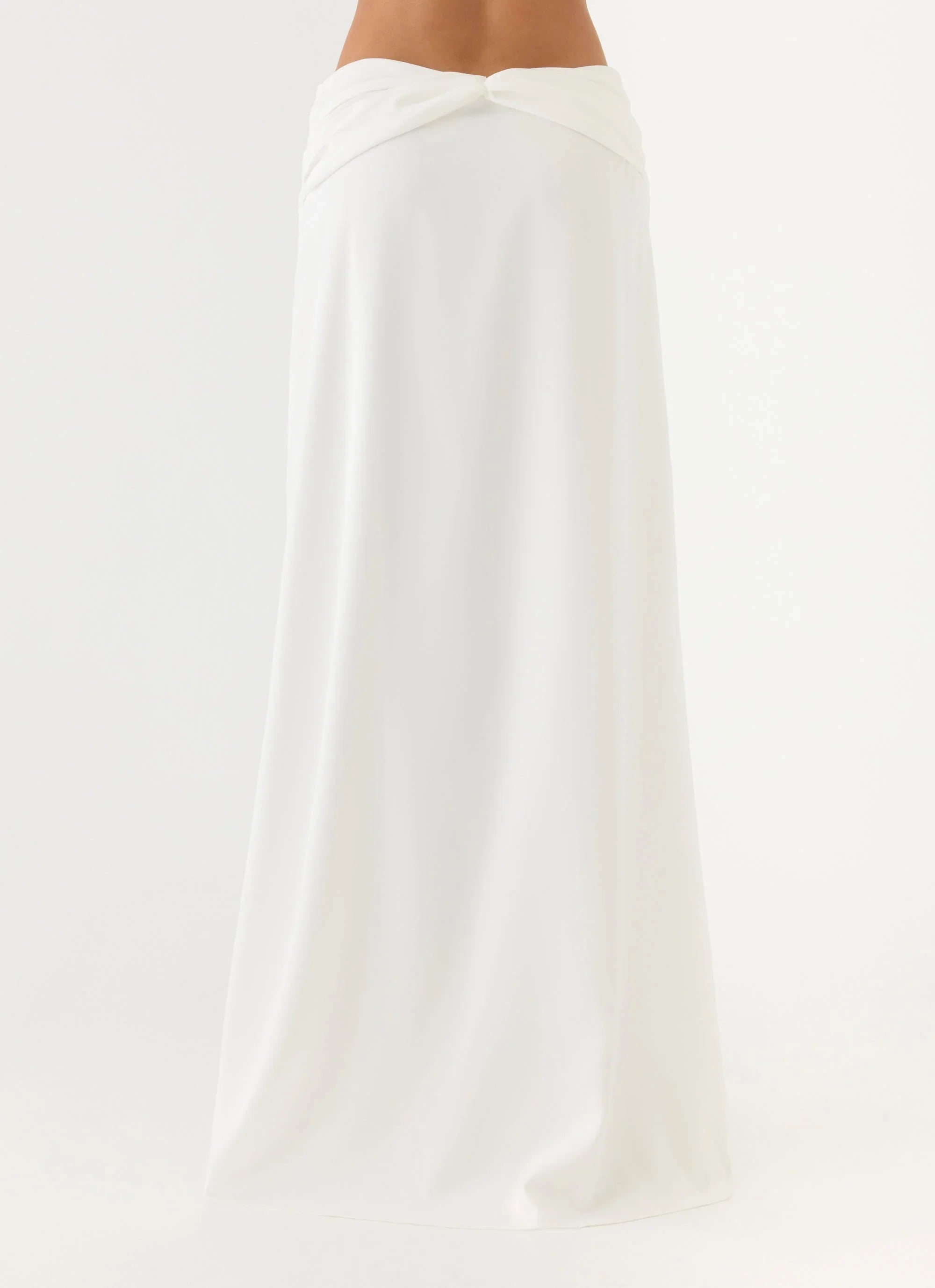 She Means It Maxi Skirt Ivory