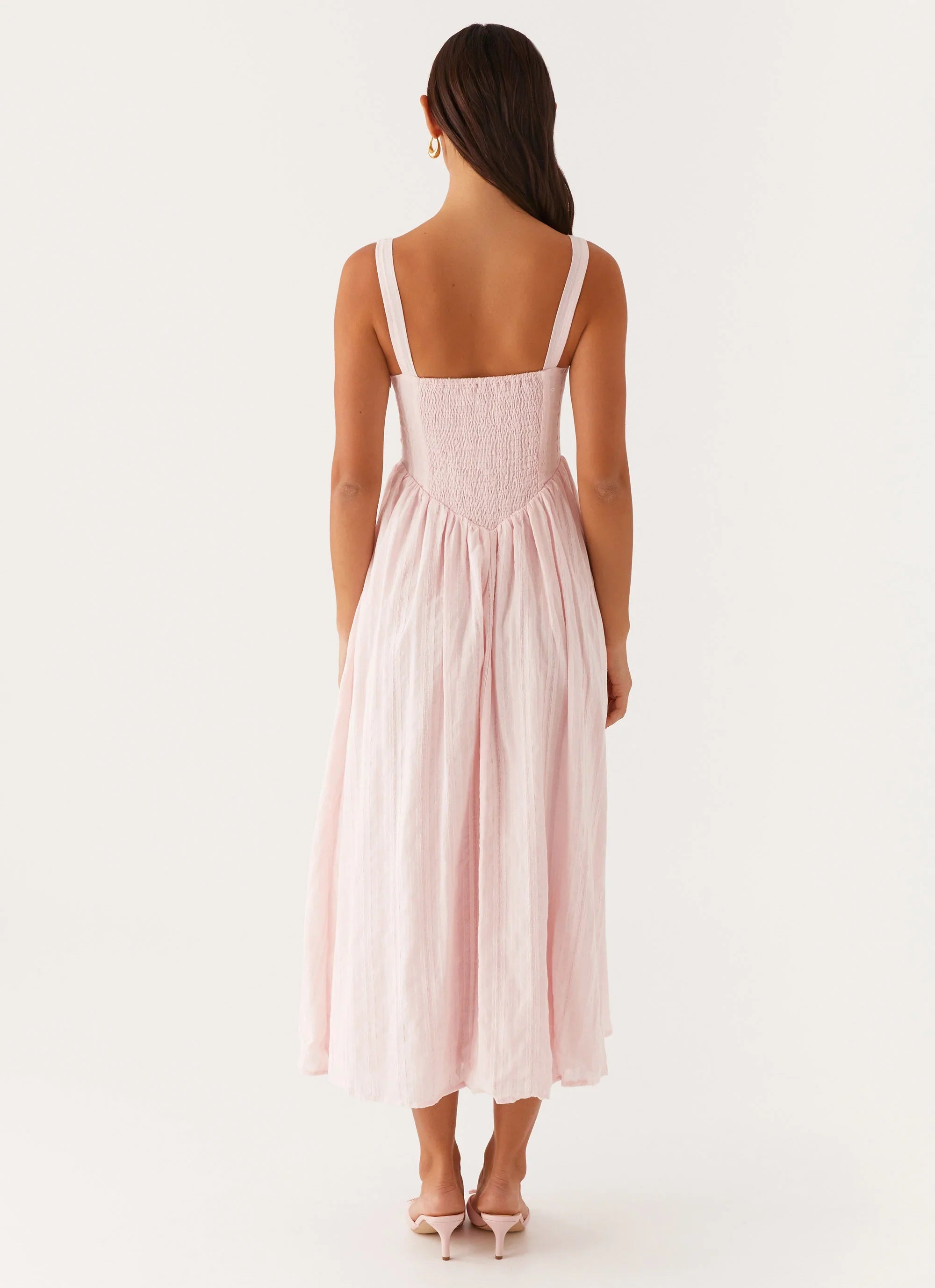 Pascuelle Midi Dress Pink