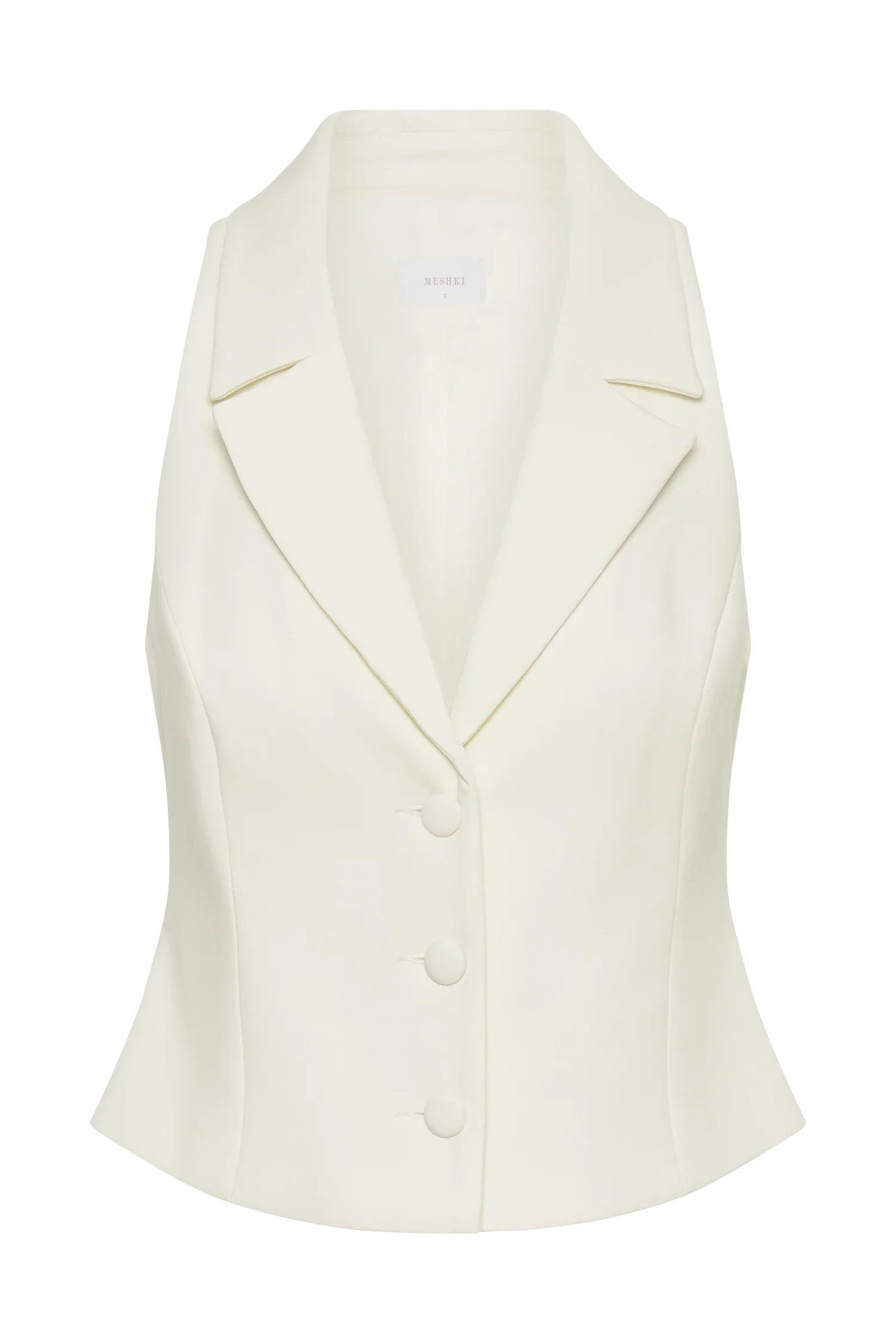 Mura Suiting Vest Ivory
