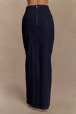 Alma Denim Maxi Skirt Indigo Blue