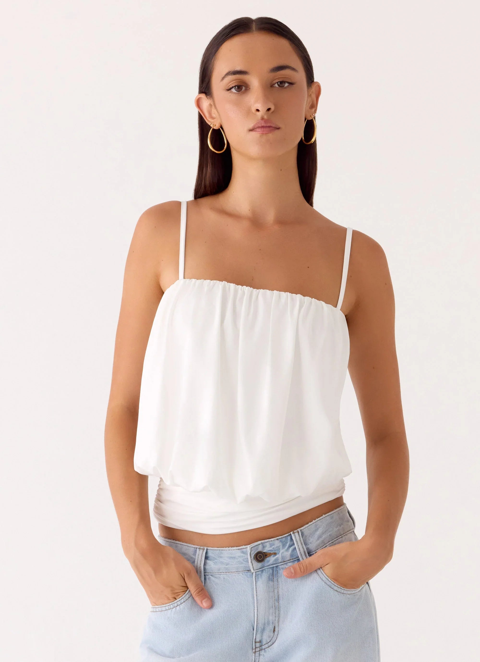 Final Touch Top Ivory