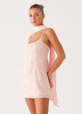 Vision Sequin Mini Dress Pink