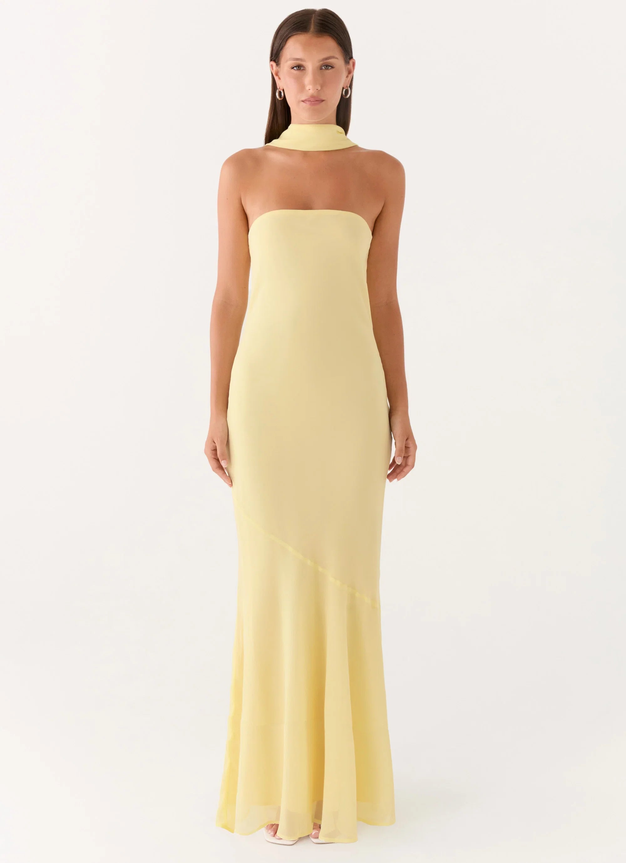 Under The Pagoda Maxi Dress Yellow