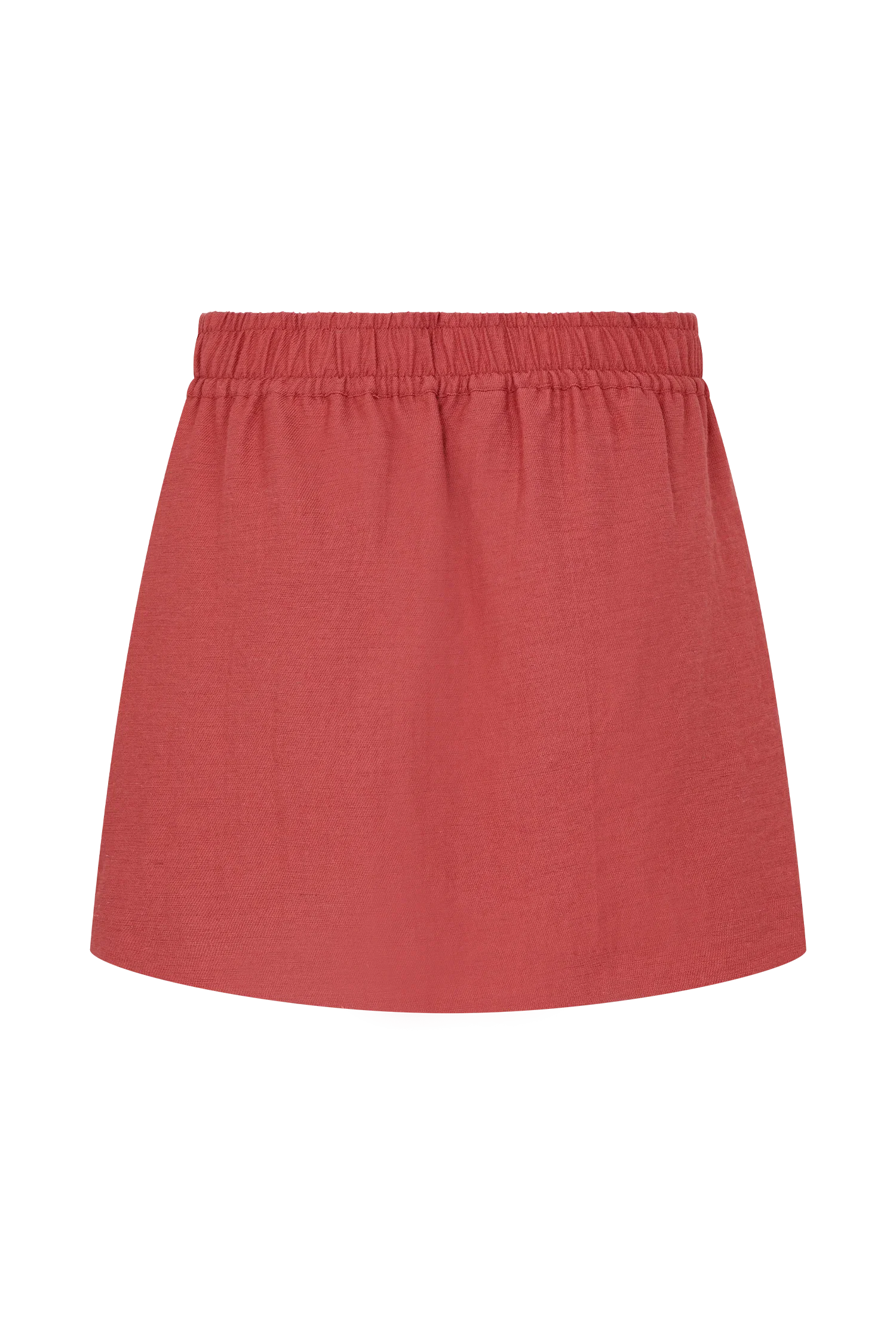 Kallie Linen Skort Burnt Rose
