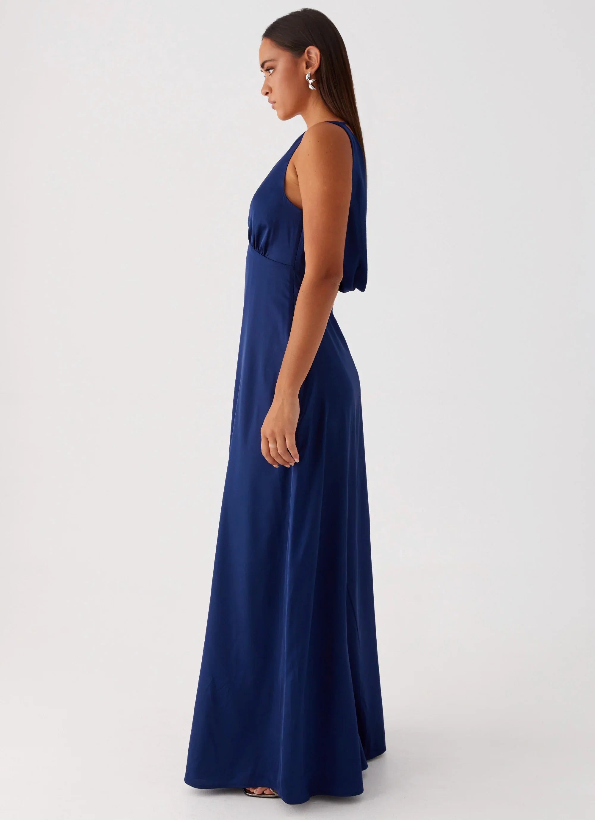 Winnie Cowl Back Maxi Dress Navy