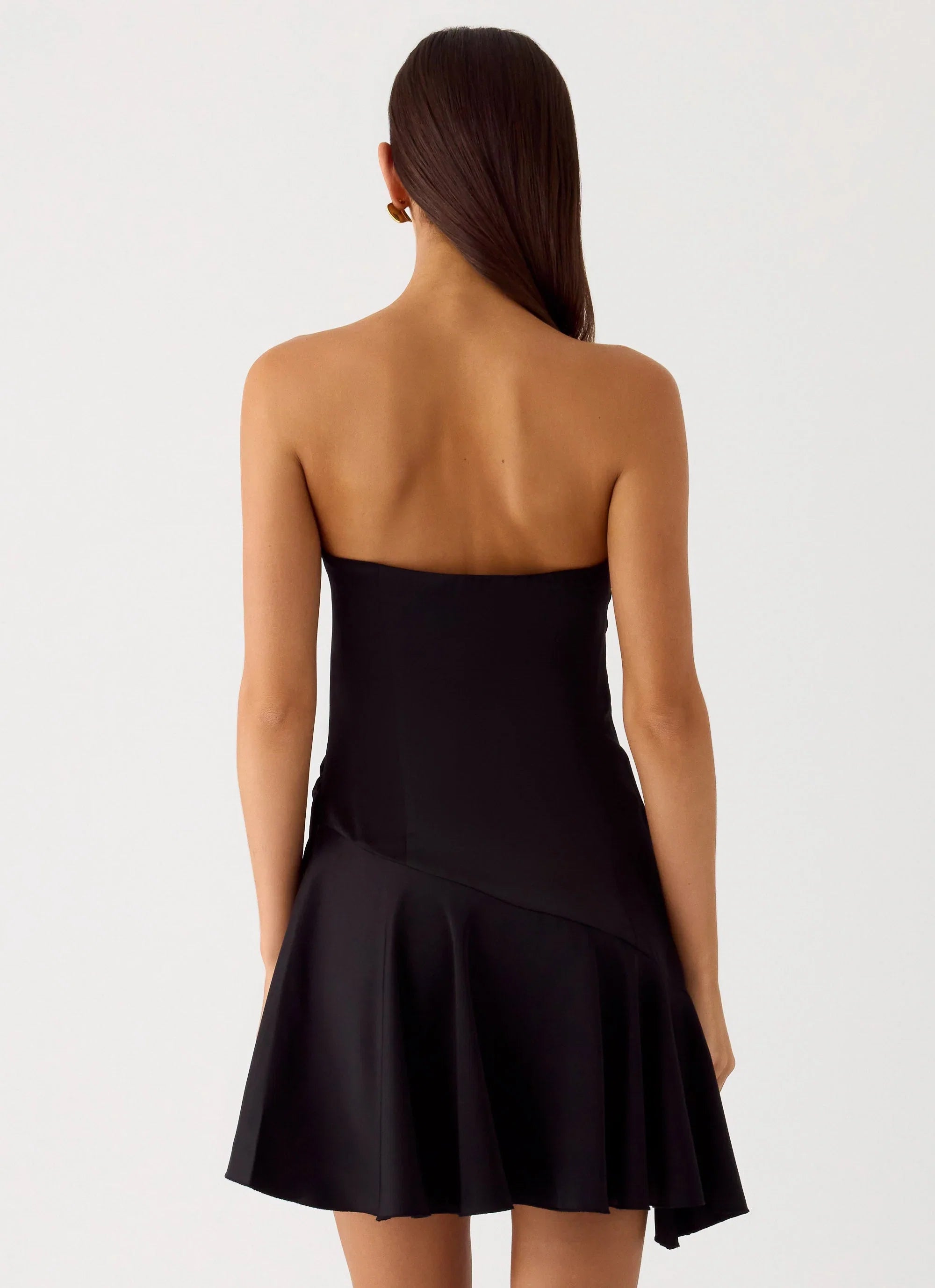 Luna Night Mini Dress Black