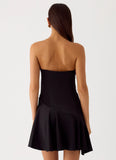 Luna Night Mini Dress Black