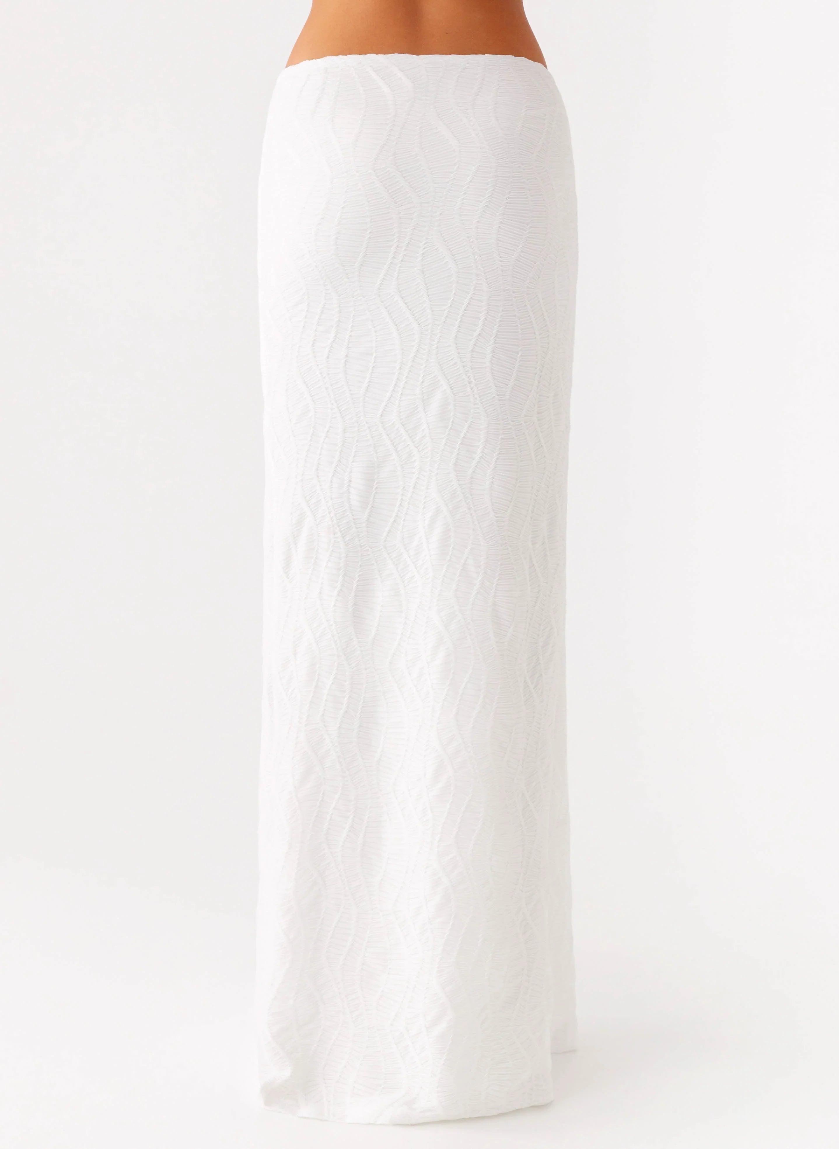 Briene Maxi Skirt White