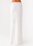 Briene Maxi Skirt White