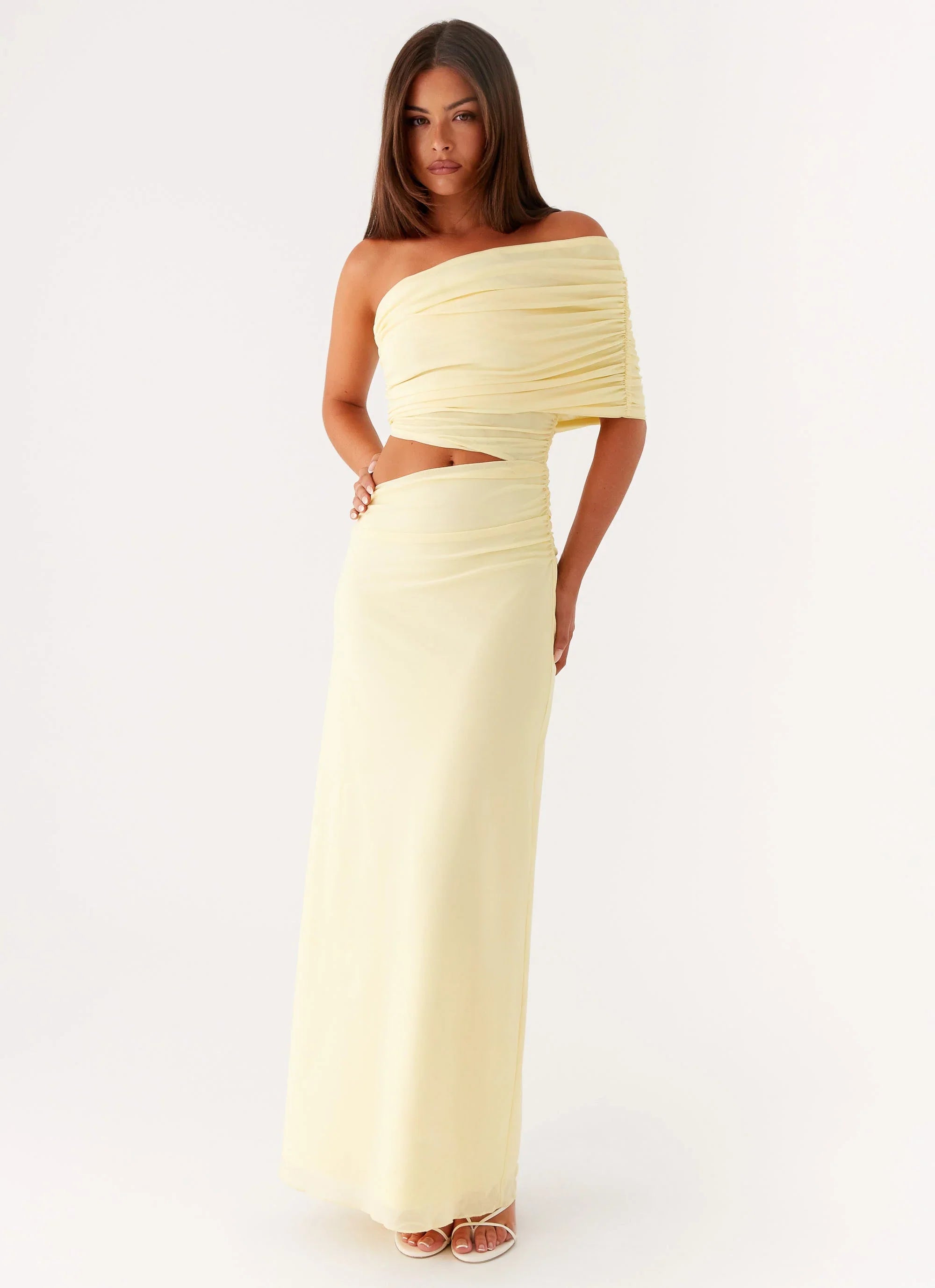 Gillian Maxi Dress Yellow