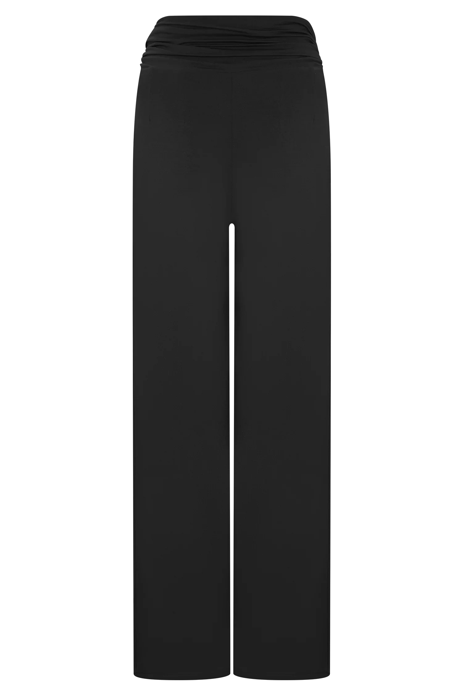 Ramona Modal Straight Leg Pant Black