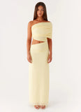 Gillian Maxi Dress Yellow