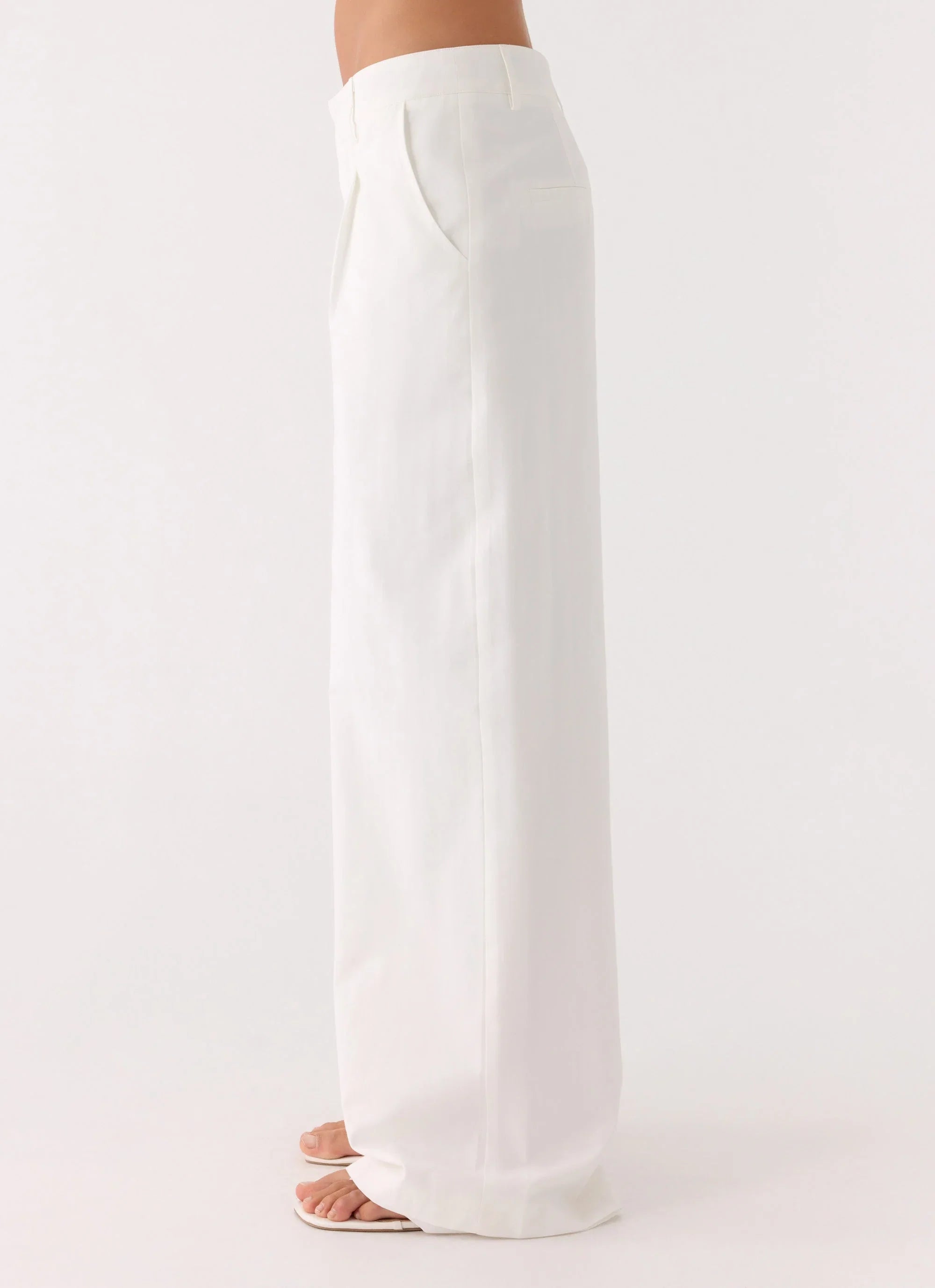 Emilia Pant White