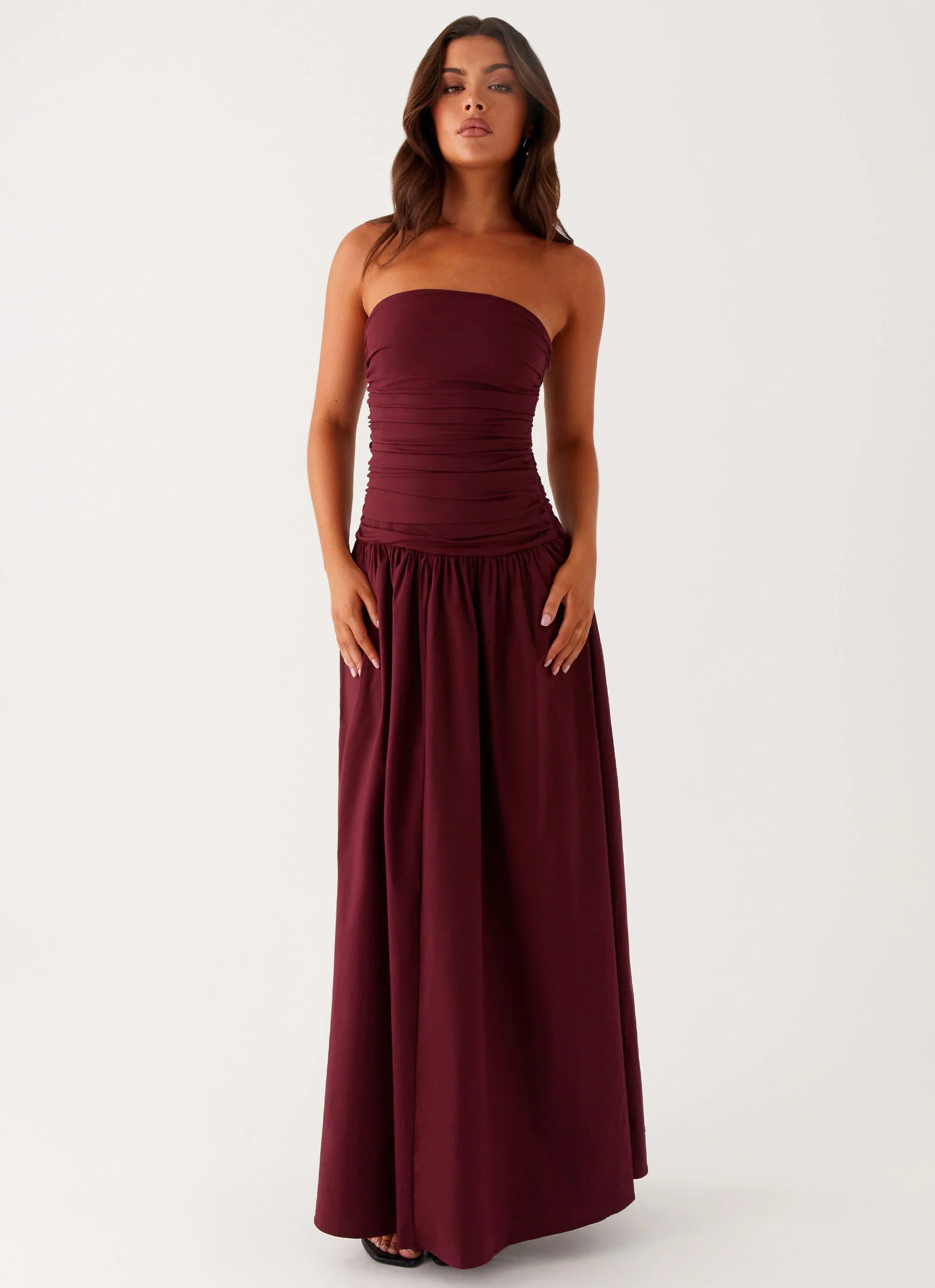 Carmel Maxi Dress Mulberry