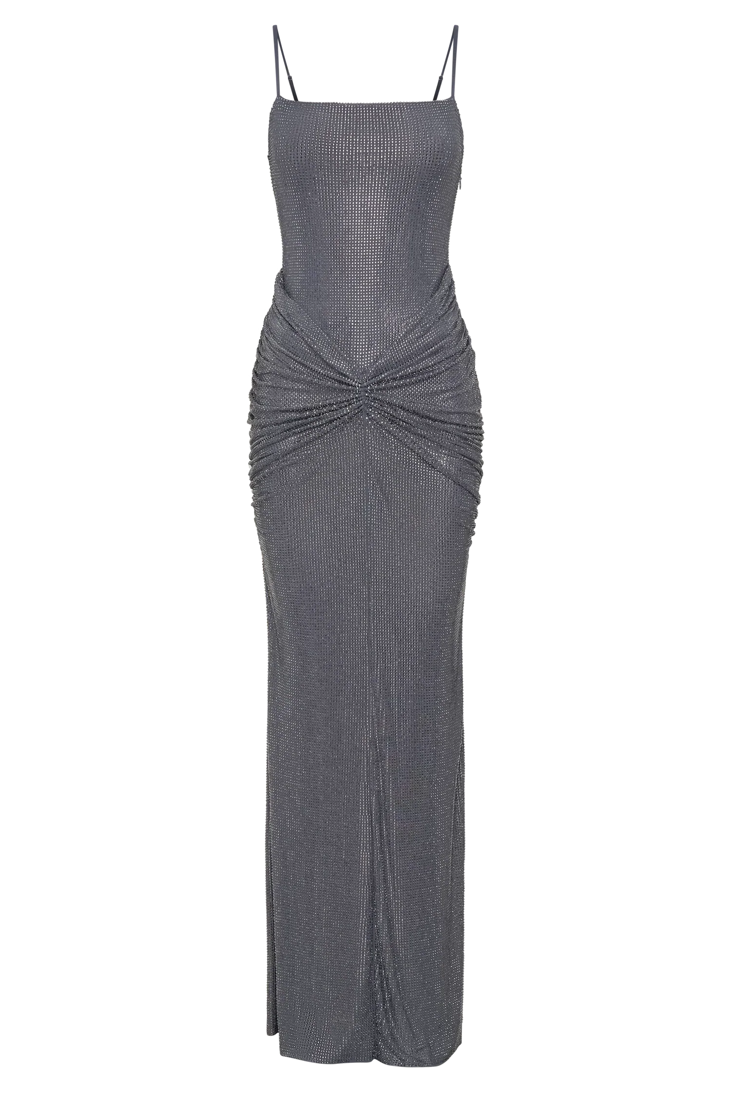 Roisin Diamante Maxi Dress Gunmetal