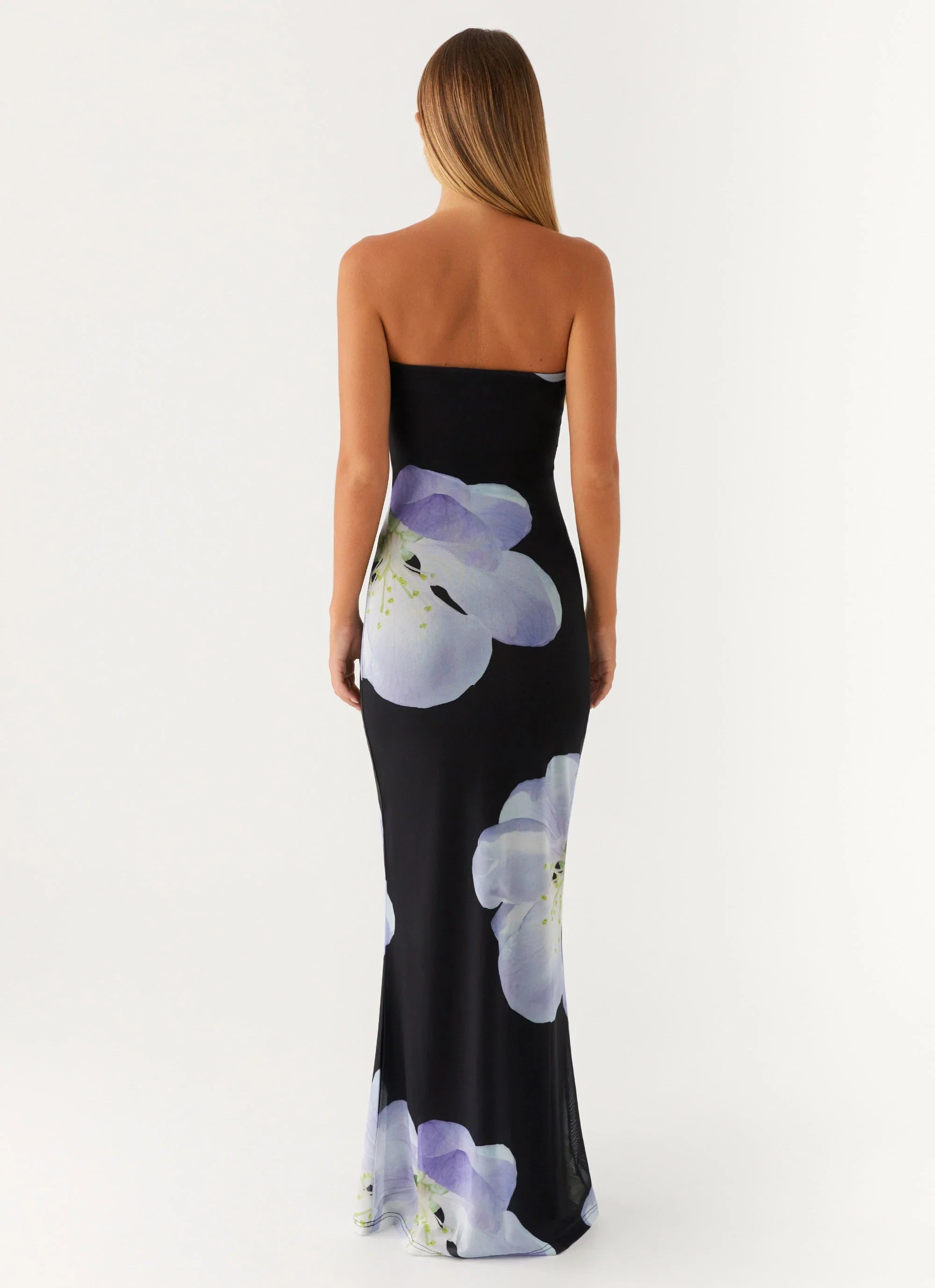 Jorja Maxi Dress Flower Print