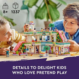 LEGO Friends Heartlake City Shopping Mall Toy Building Kit with Mini Doll Accessories for Kids to Build Social Skills and Play Together Gift Set for 8 Year Old Kids Girls and Boys 42604