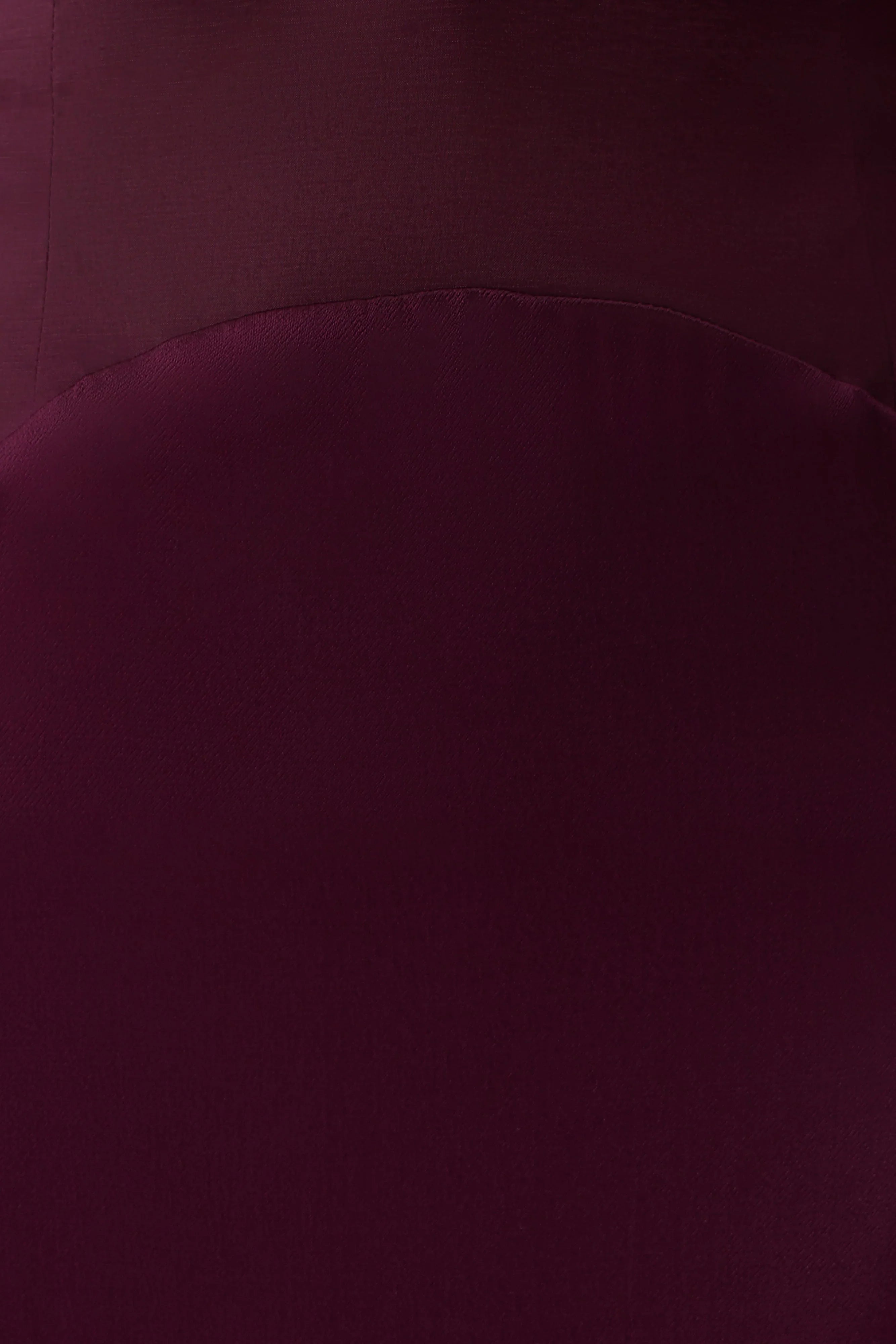 Maura Taffeta And Satin Maxi Dress Wine