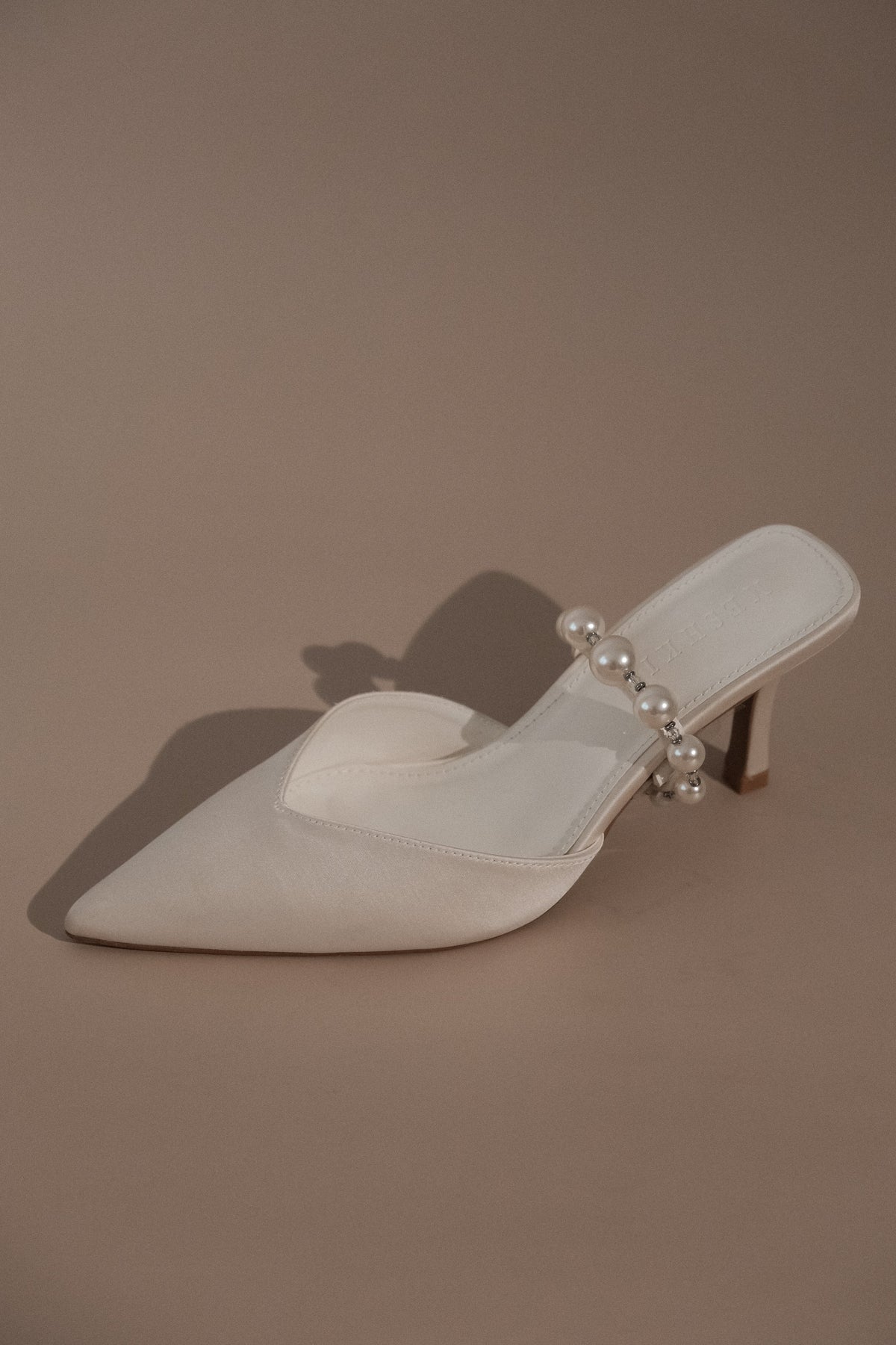 Karla Pearl Mule Ivory