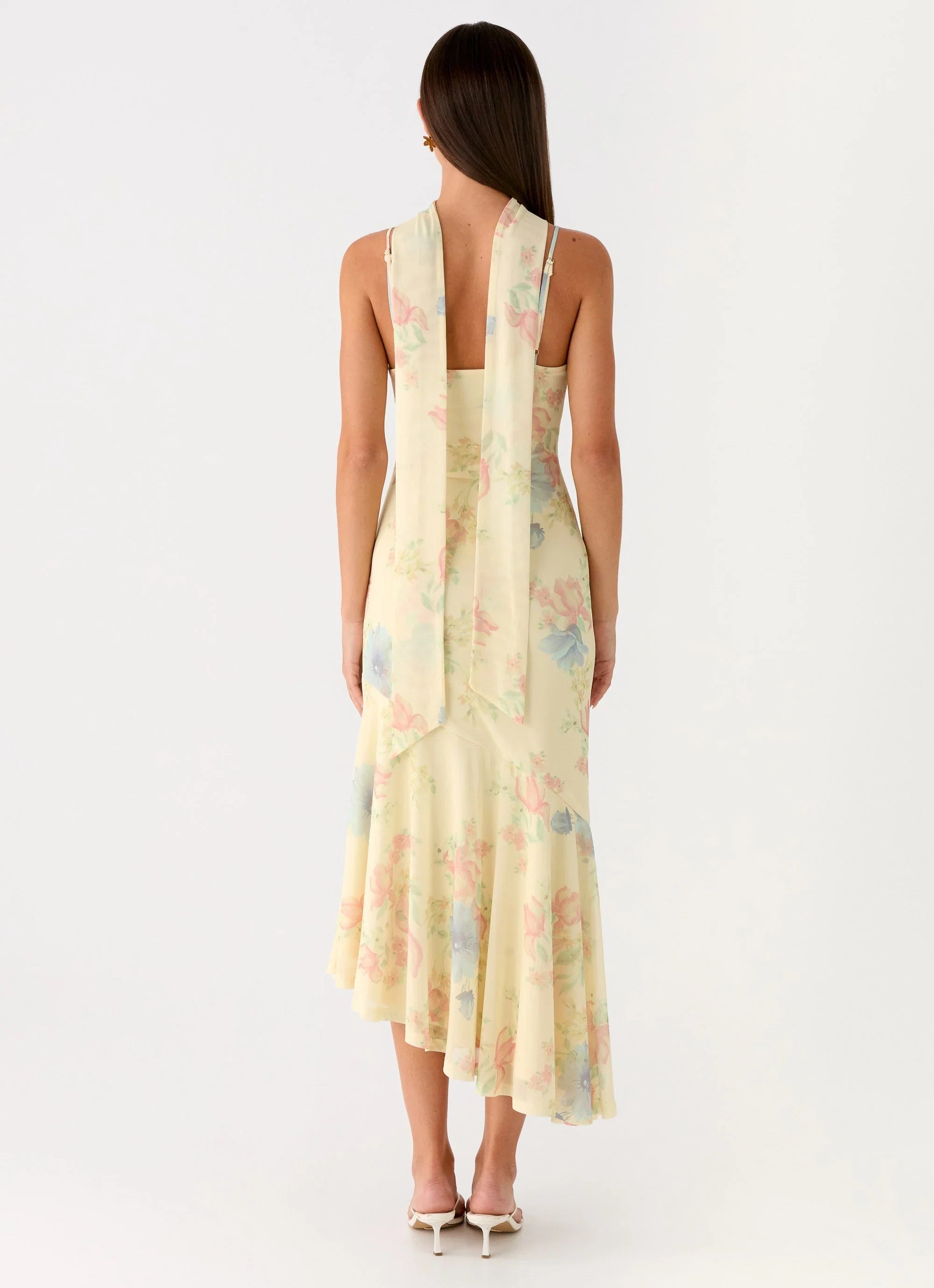 Sole Mio Midi Dress Spring Meadow