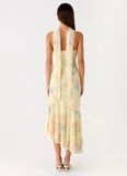 Sole Mio Midi Dress Spring Meadow