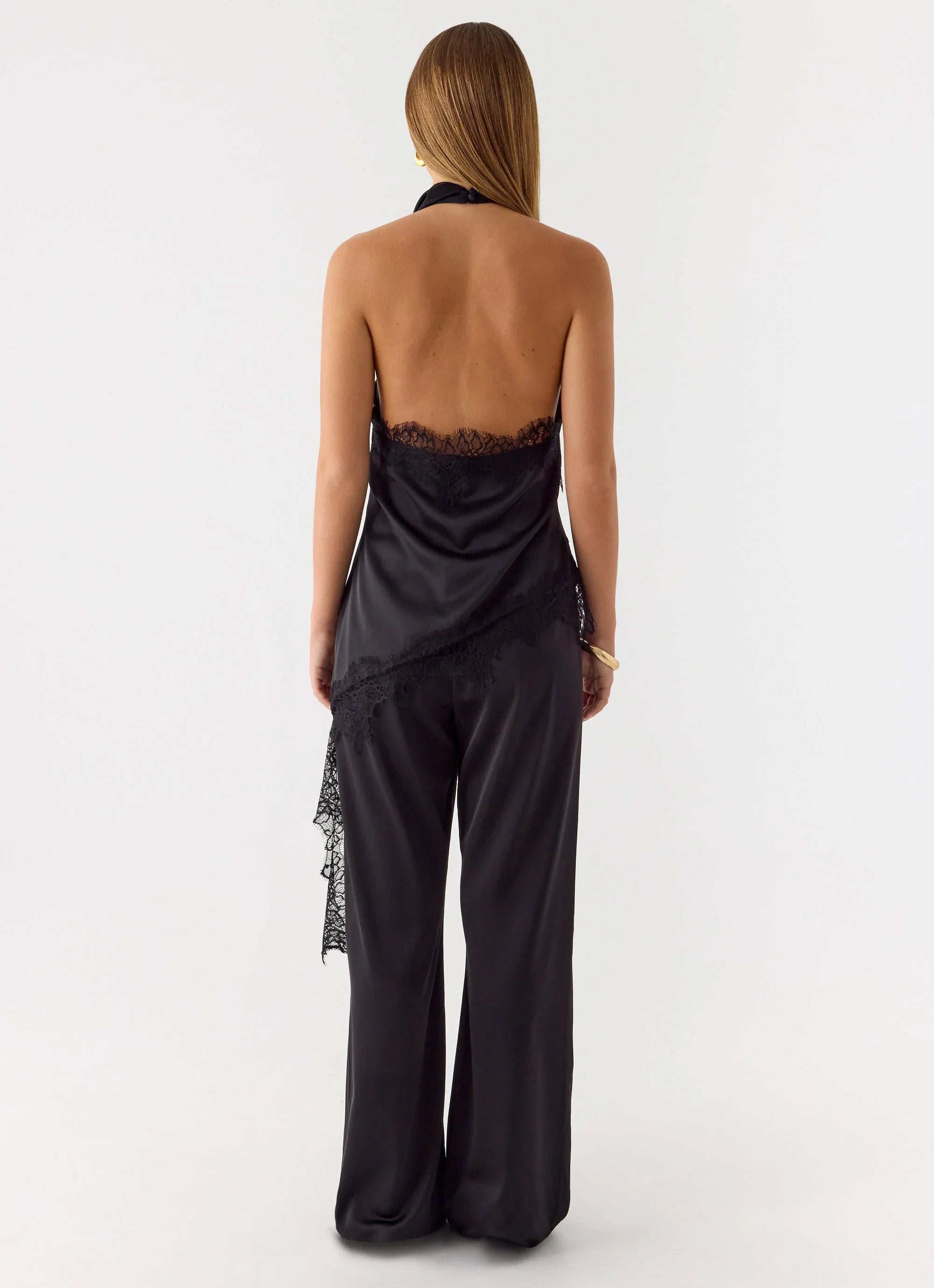 Emilee Cowl Top Black