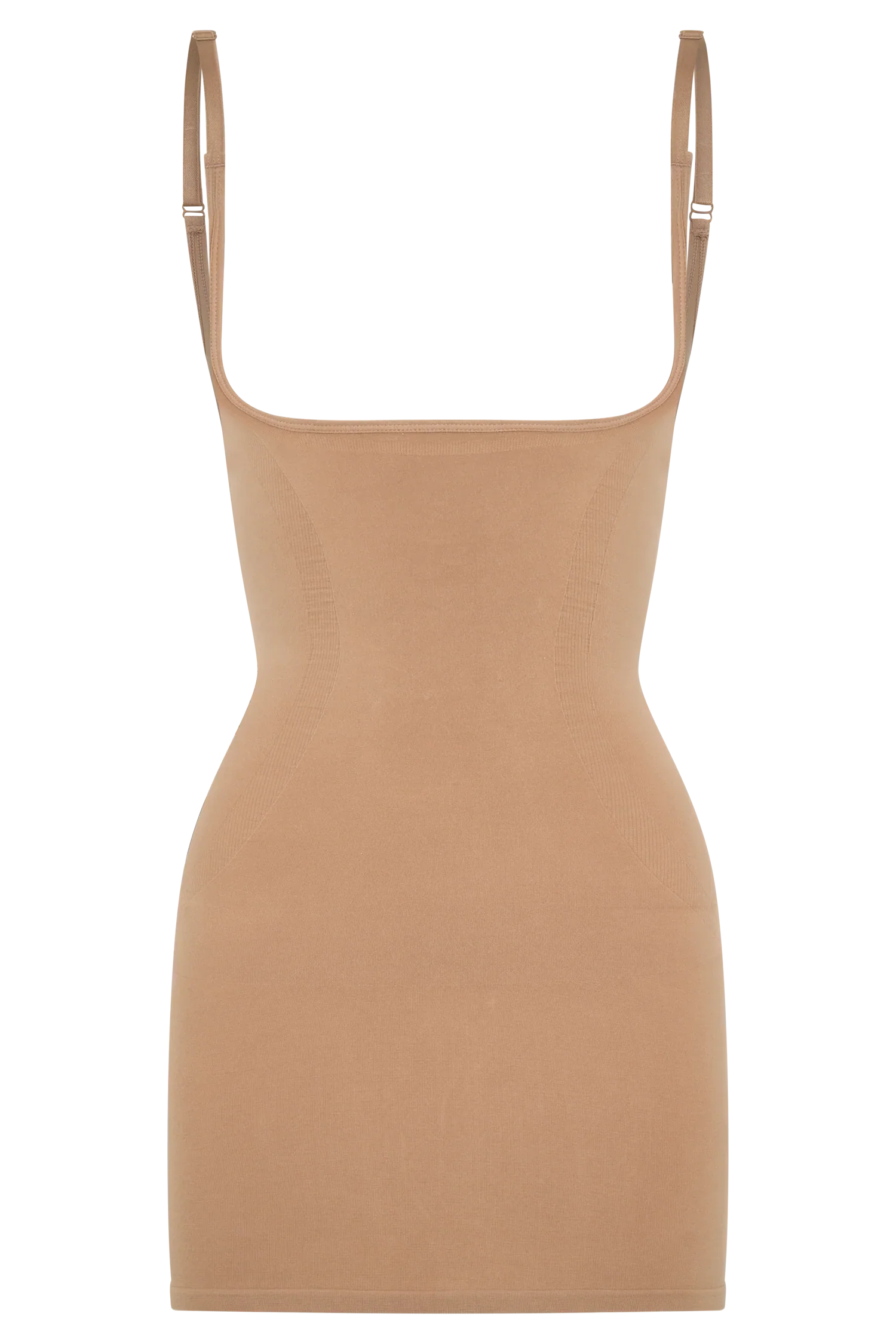 Jocelyn Backless Shapewear Mini Dress Latte