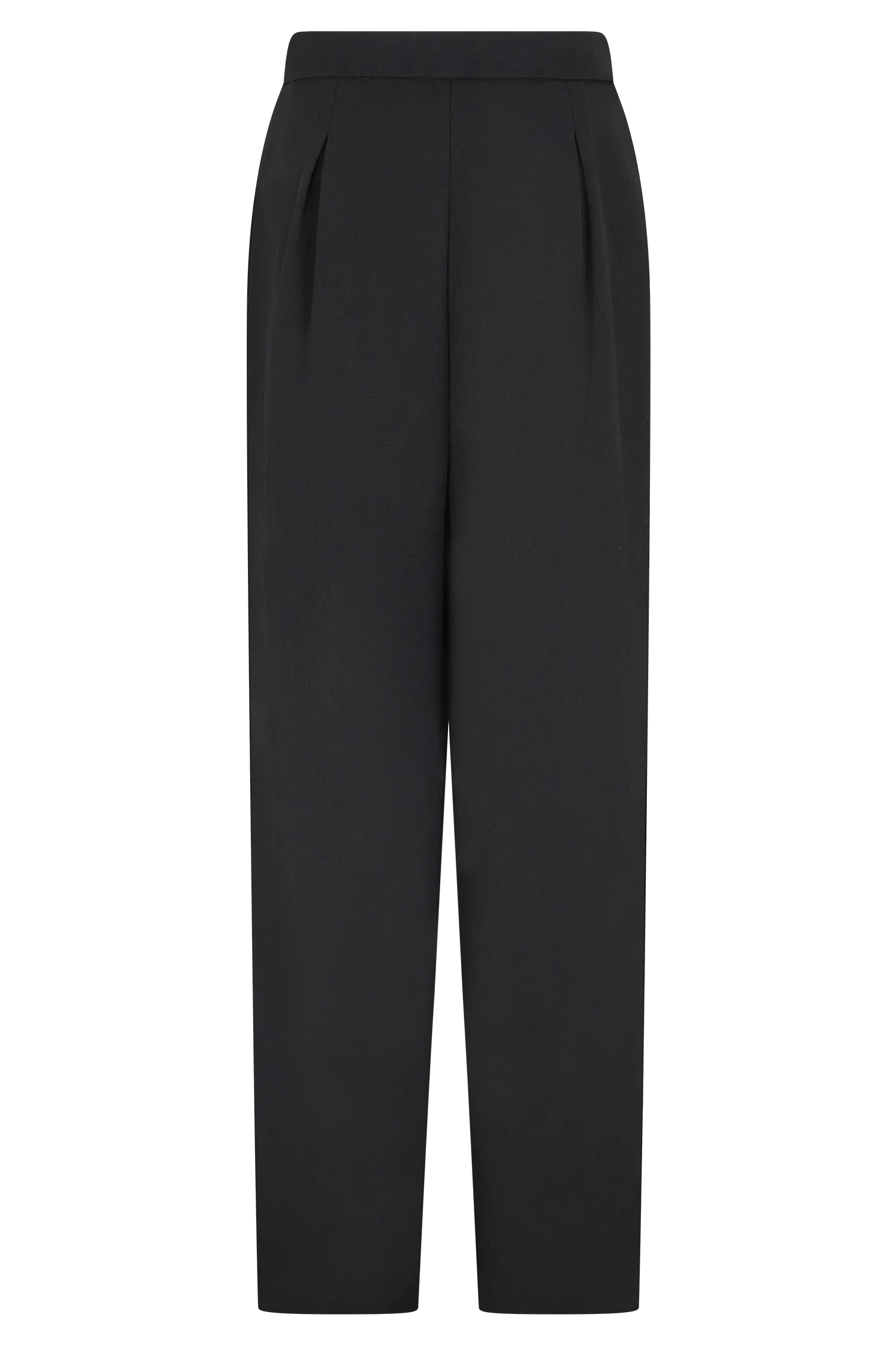 Olie Barrel Leg Suiting Pants Black