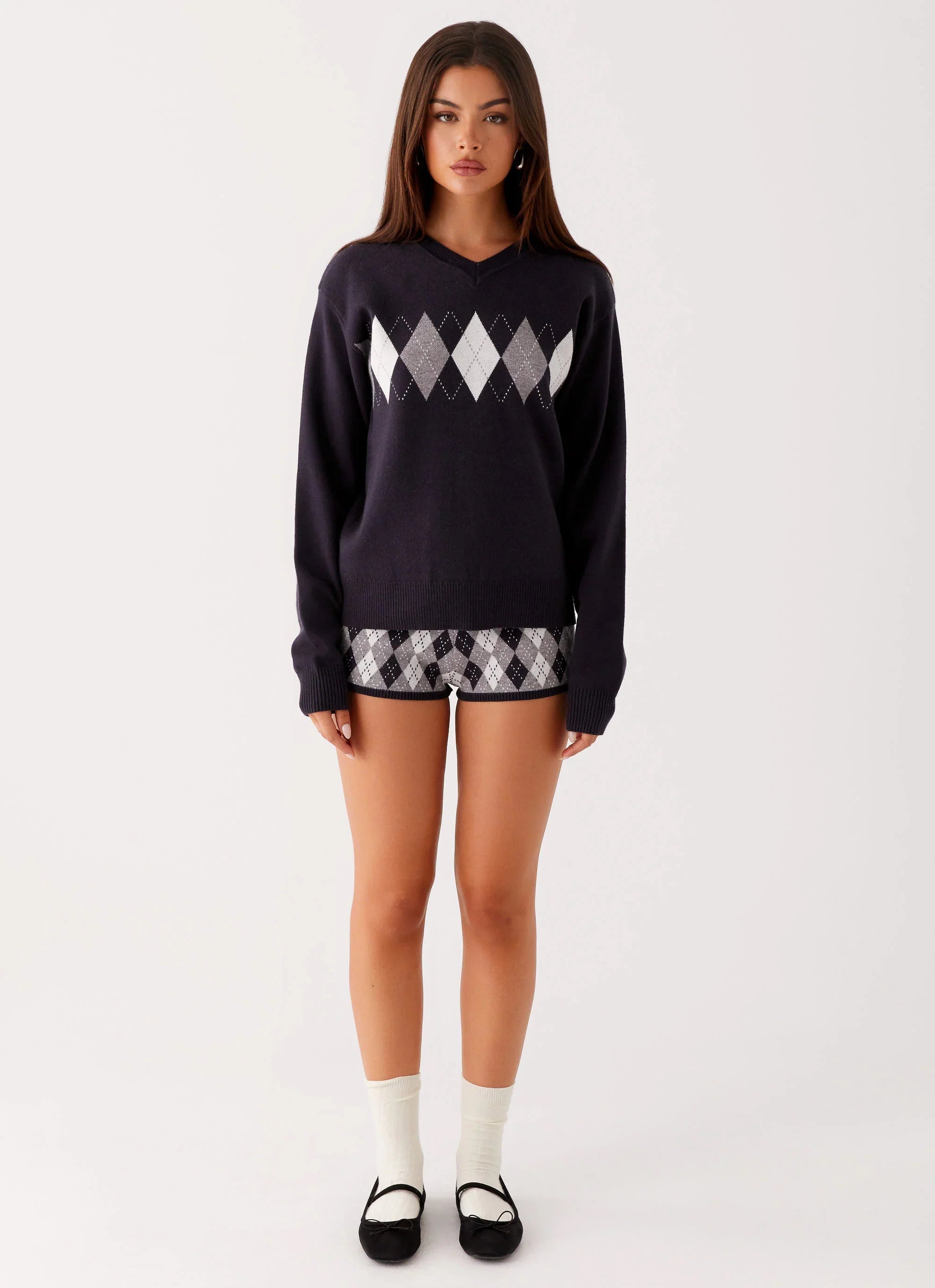 Context Knit Sweater Navy
