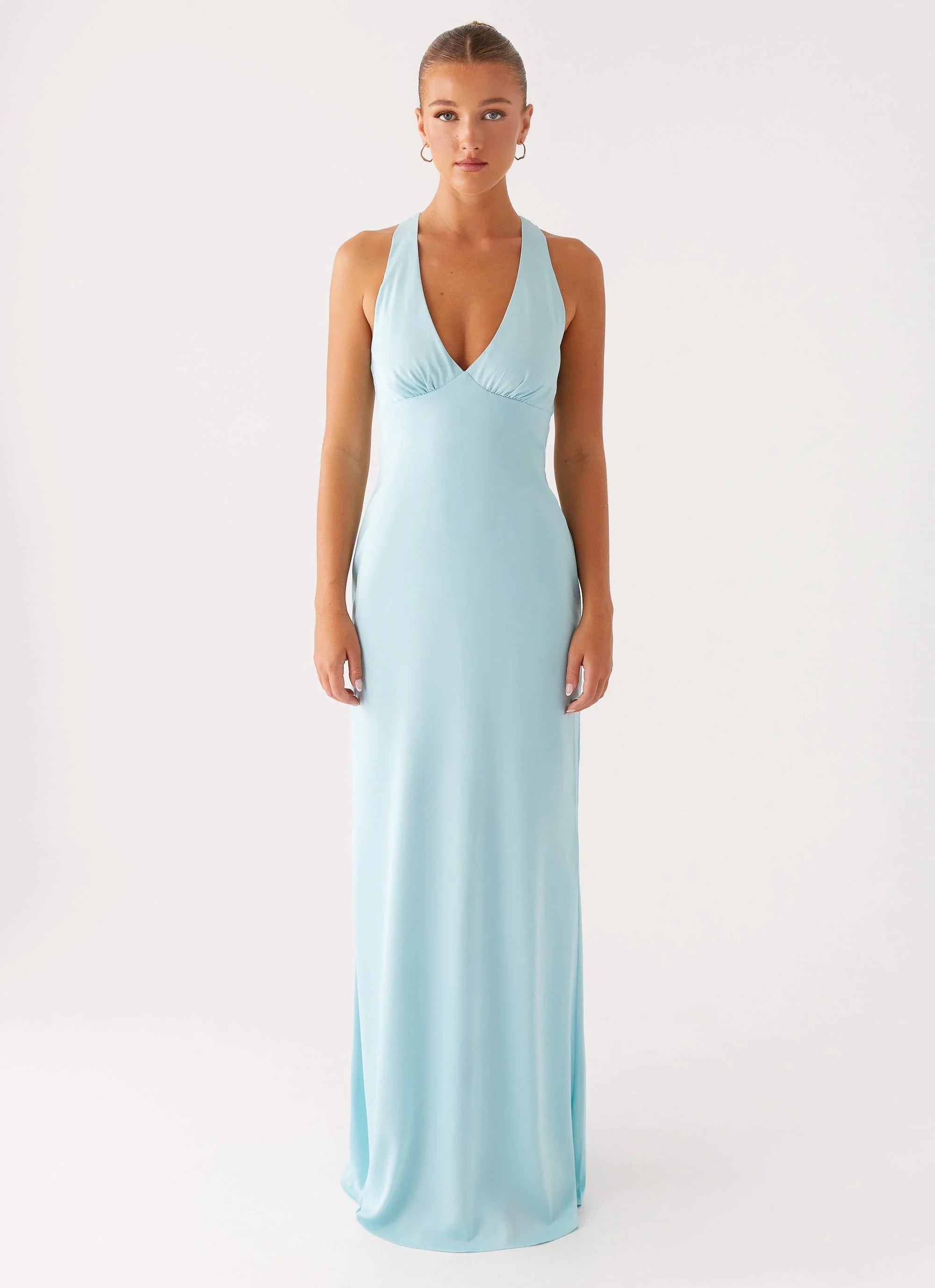 Desi Halterneck Maxi Dress Mint