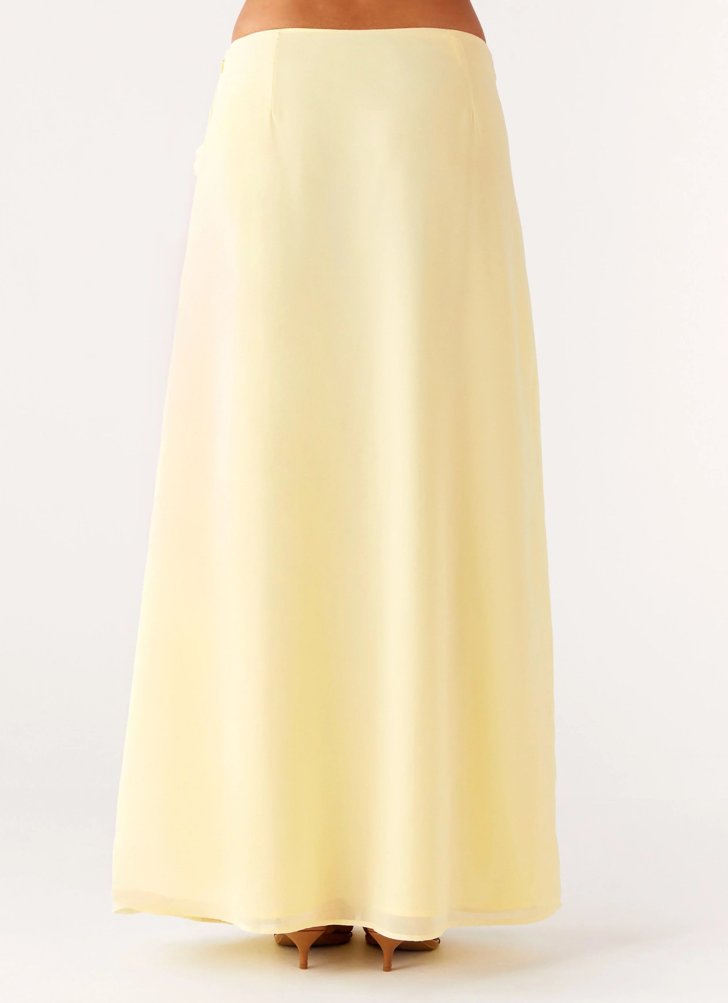 Anuhea Maxi Skirt Yellow