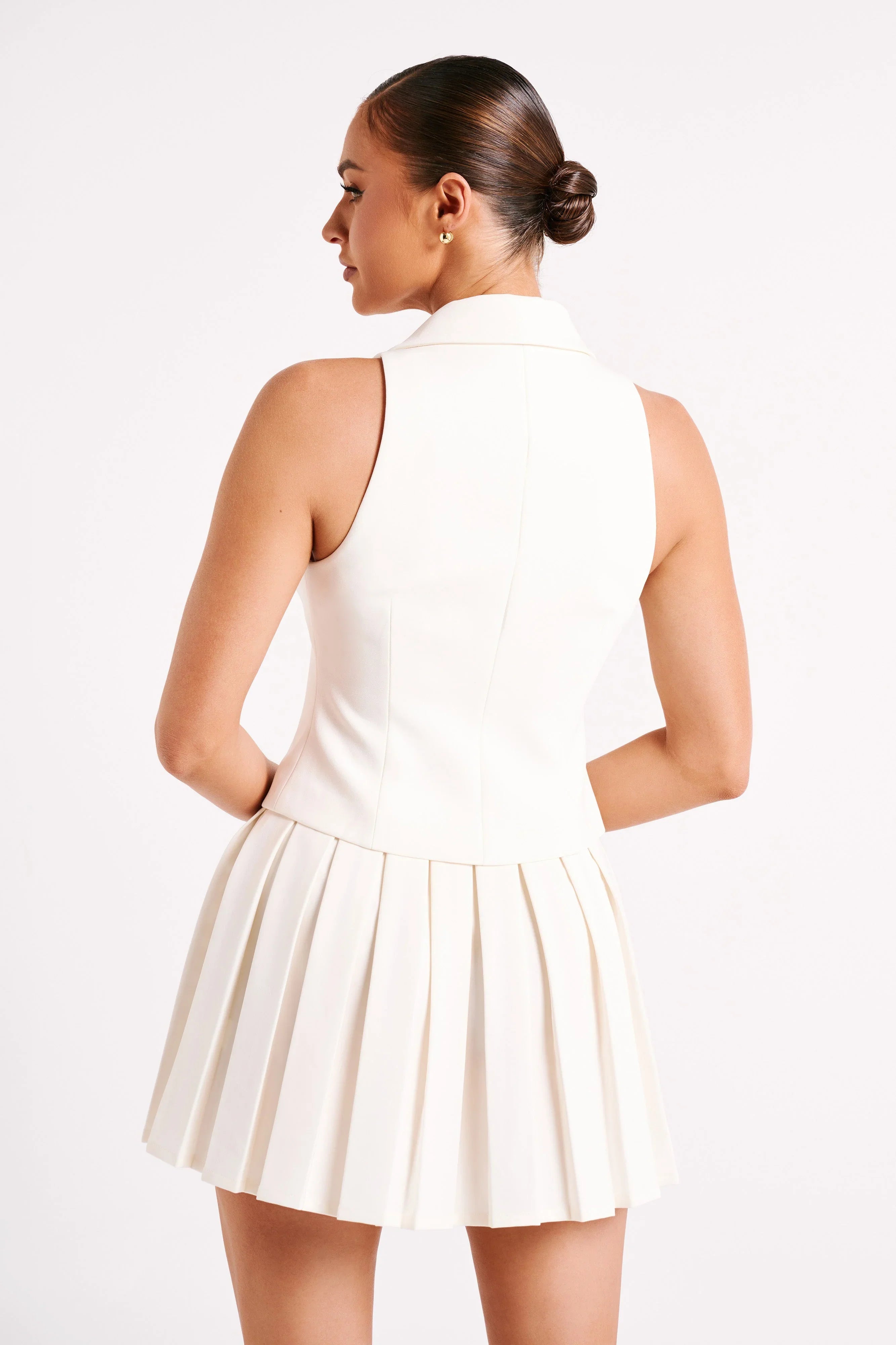 Mura Suiting Vest Ivory