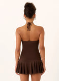 Elektra Mini Dress Chocolate