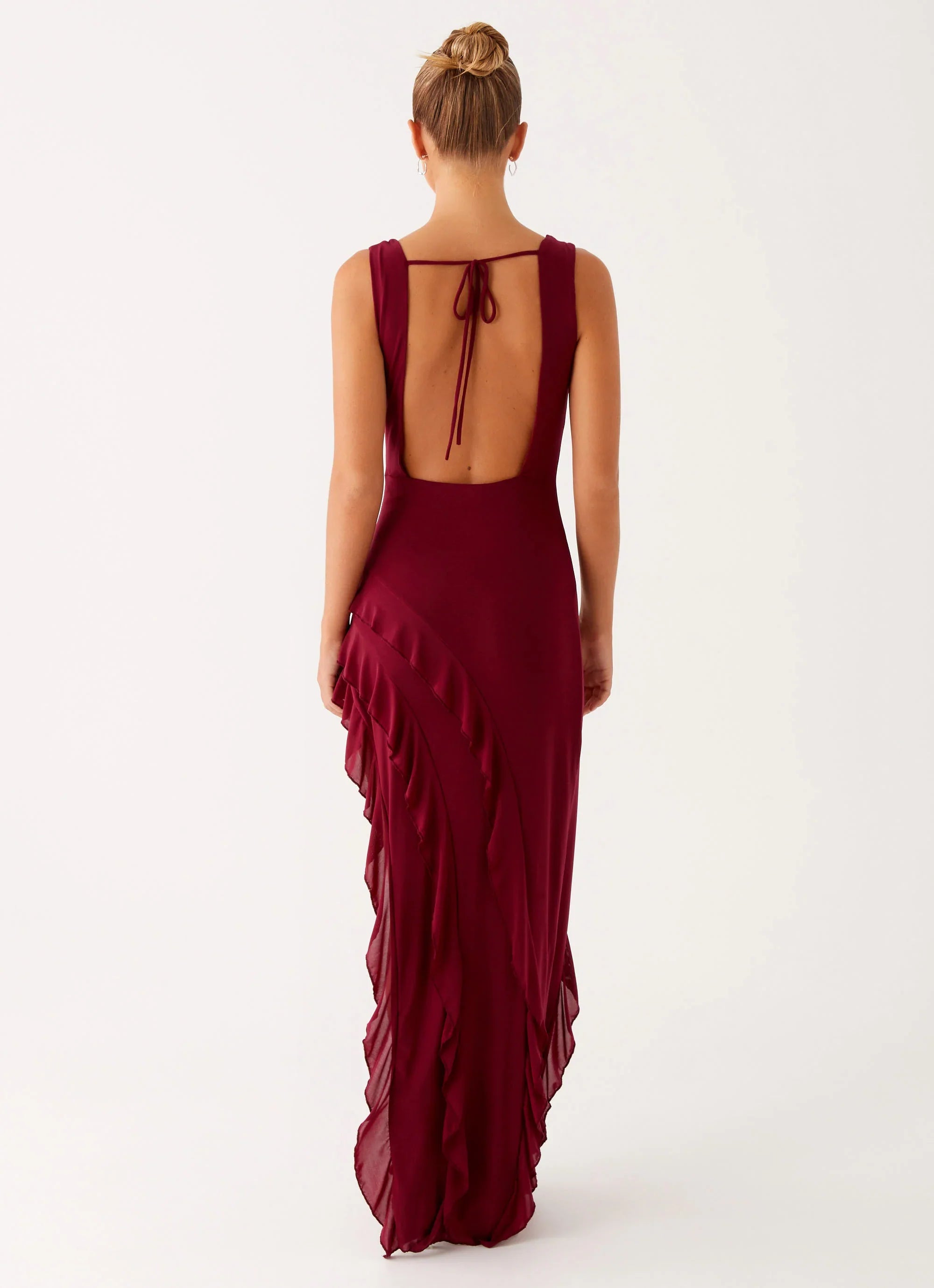 Hendrix Maxi Dress Raspberry Wine