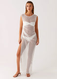 Maeva Maxi Dress White