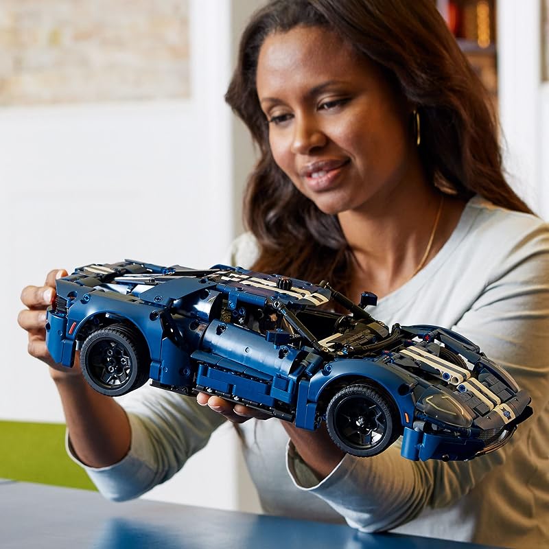 LEGO Technic 2022 Ford GT Building Set for Adults Collectible Kit W Authentic Features Ages 18 1