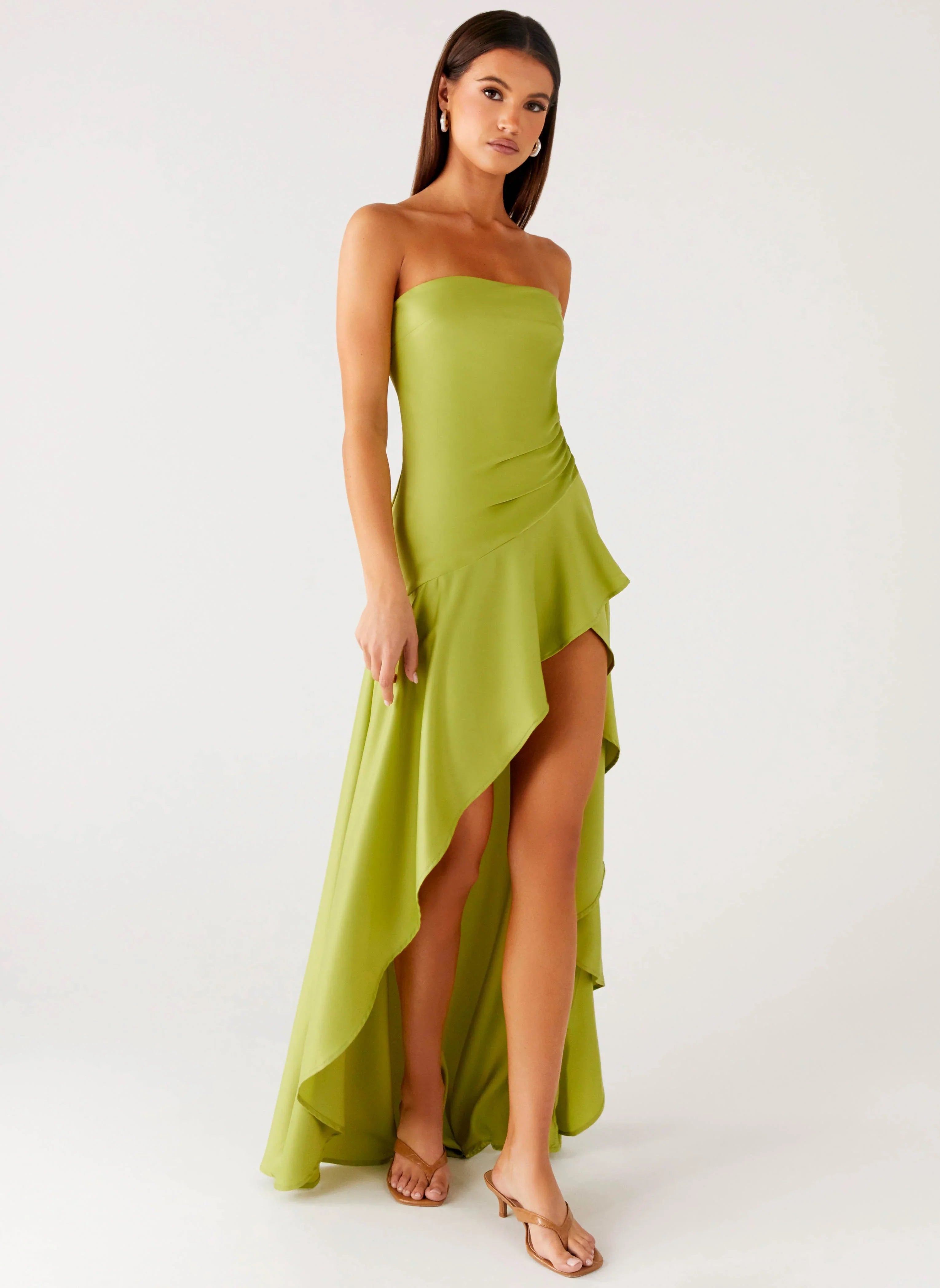 Bodie Maxi Dress Lime