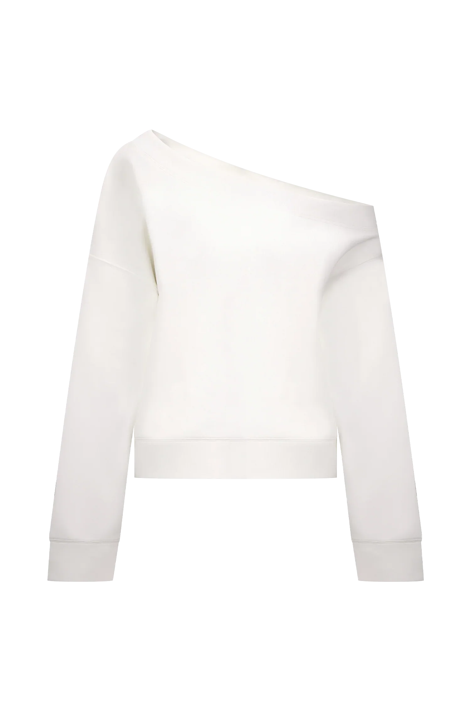Aiden Slouchy Crew Jumper Ivory