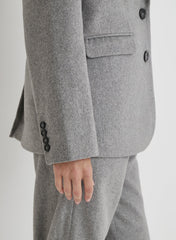 Grey Wool Blazer