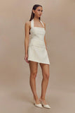 Amelita Suiting Halter Top Ivory