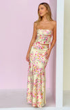 Genevieve Yellow Bloom Top