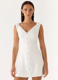 Drift Mini Dress White