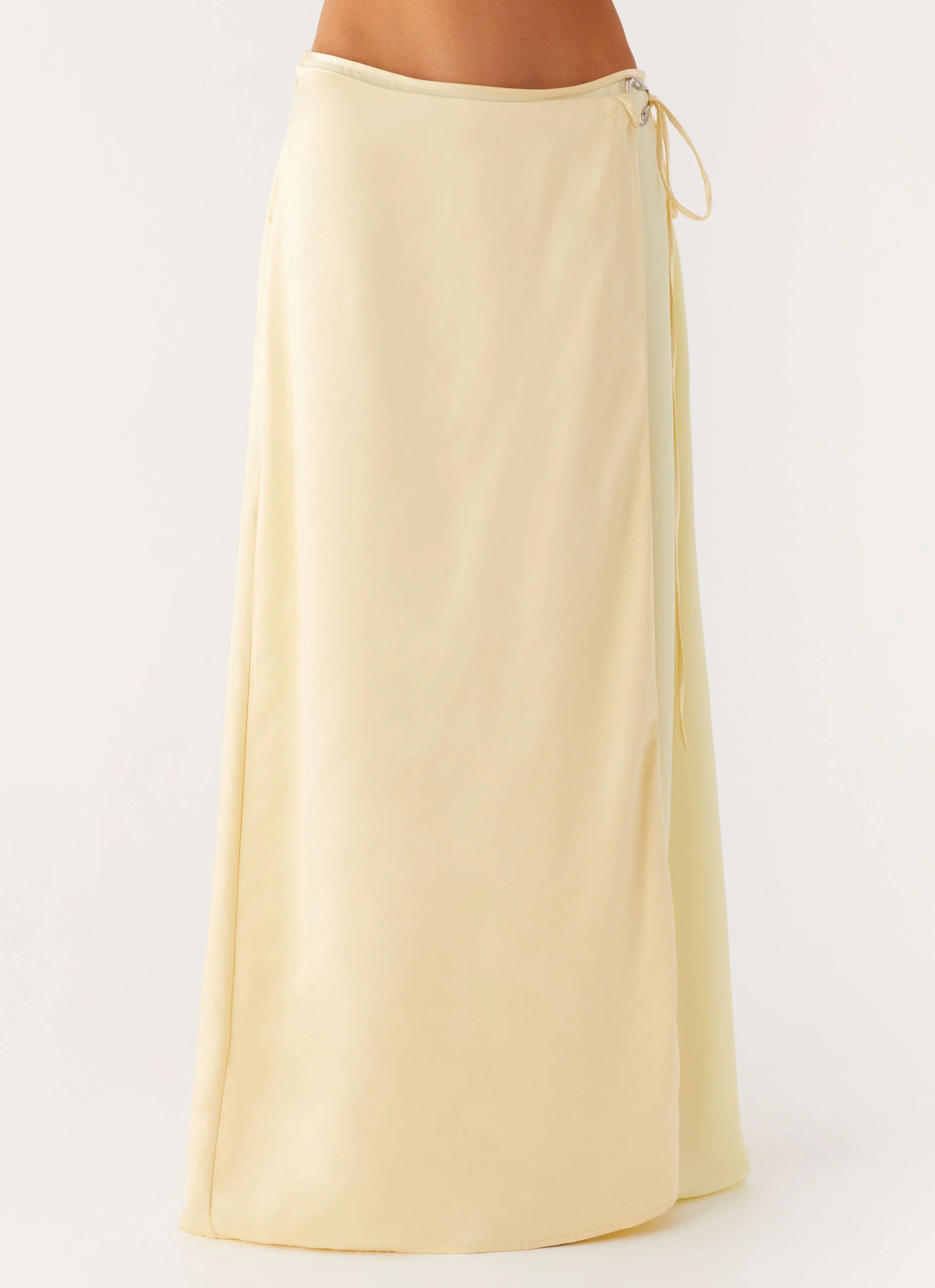 Pollie Maxi Skirt Yellow