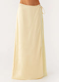Pollie Maxi Skirt Yellow