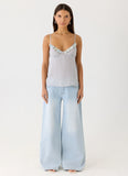 Selina Cami Top Misty Blue